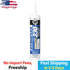 DAP Dynaflex 230 10.1 oz. White Premium Elastomeric Exterior/Interior Window