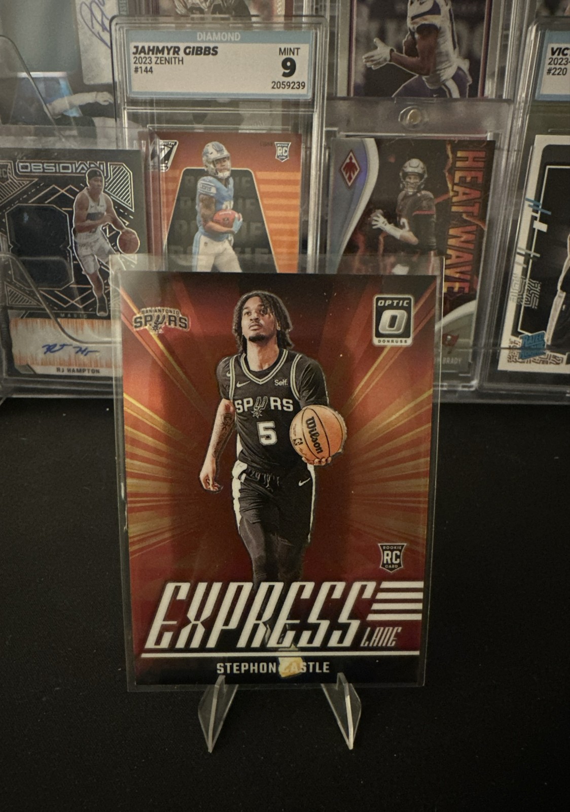 2024-25 Panini Donruss Optic - Express Lane Stephon Castle #1 Holo Prizm (RC)