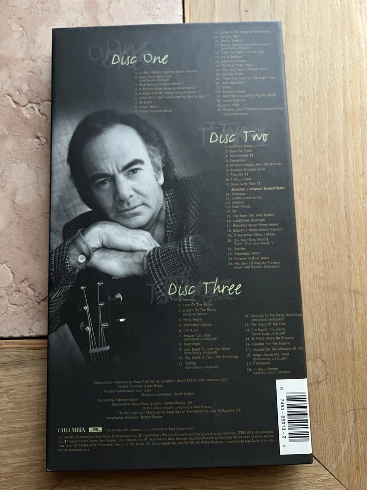Neil Diamond, In My Lifetime, 3-CD-Longbox, Top-Zustand! - Bild 2 von 4