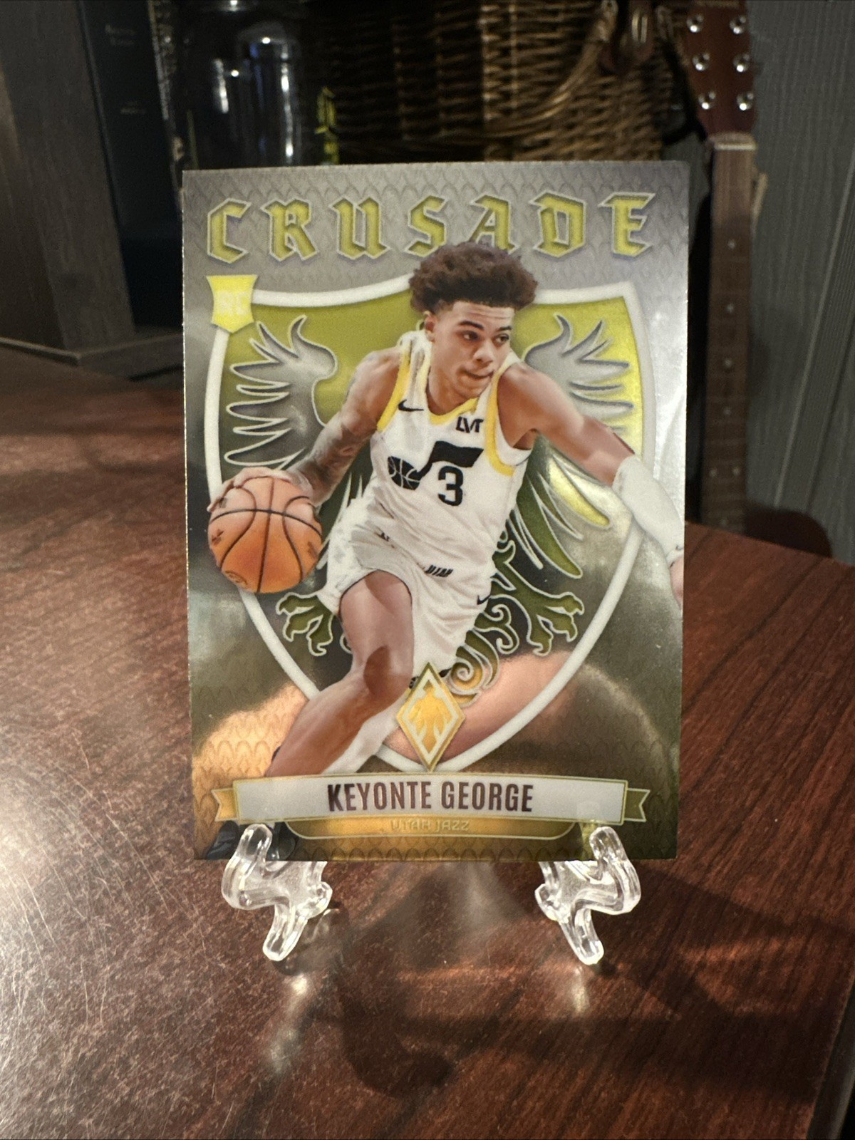 2023-24 Panini Phoenix Keyonte George Crusade Insert Rookie RC