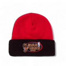 MENS MITCHELL & NESS NBA 1996 FINALS BEANIE HWC 1996 FINALS - RED