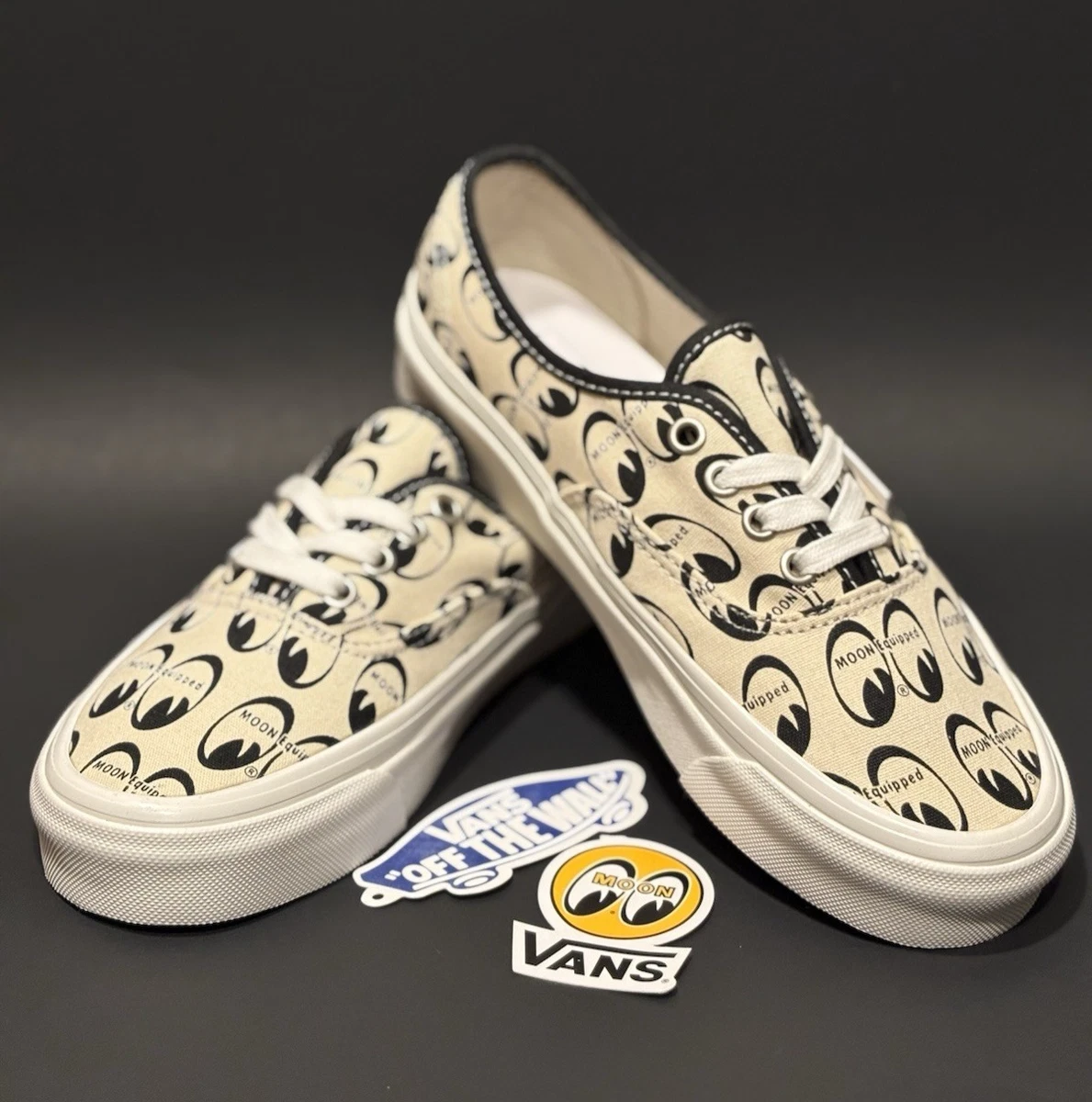 Mooneyes x Vans Authentic 44 DX Anaheim Factory - White for sale