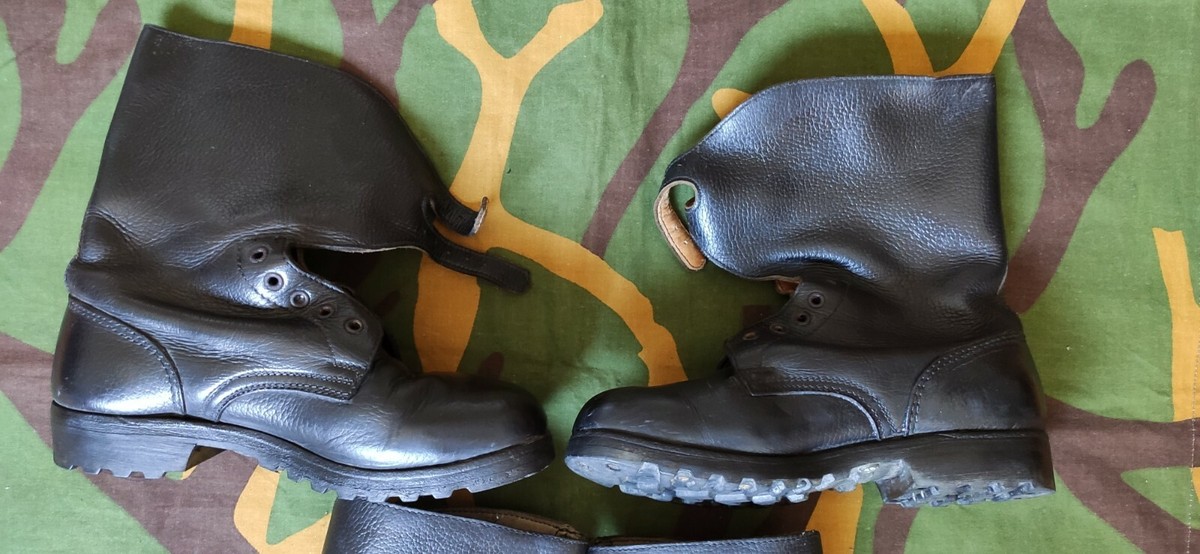 YUGOSLAV PEOPLES ARMY JNA MILITARY LEATHER BOOTS SIZE 39 EU YUGOSLAV PEOPLES ARMY JNA MILITARY LEATHER BOOTS SIZE 39 EU
