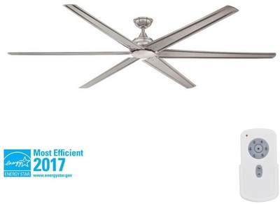 Commercial 84 In Loft Indoor Ceiling Reversible Room Fan Remote