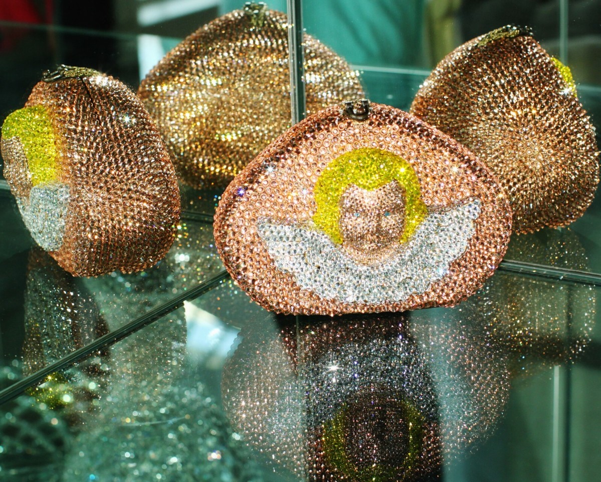 Timmy Woods Cherub Folly Angel Bag Incredible SWAROVSKI CRYSTAL