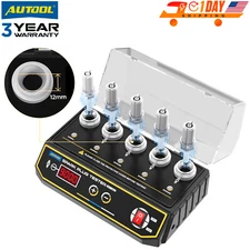 AUTOOL 5 Holes Car Spark Plug Tester Analyzer Digital Ignition Testers Tool 110V