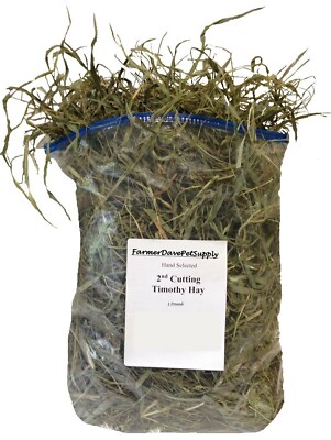 1 lb PREMIUM 2nd Cut Timothy GUINEA PIG, CHINCHILLA HAY