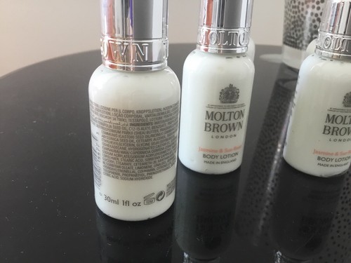 6 X Molton Brown Jasmine & Sun Rose Body Lotion ~ 30ml, Perfect For Travelling - Picture 3 of 3