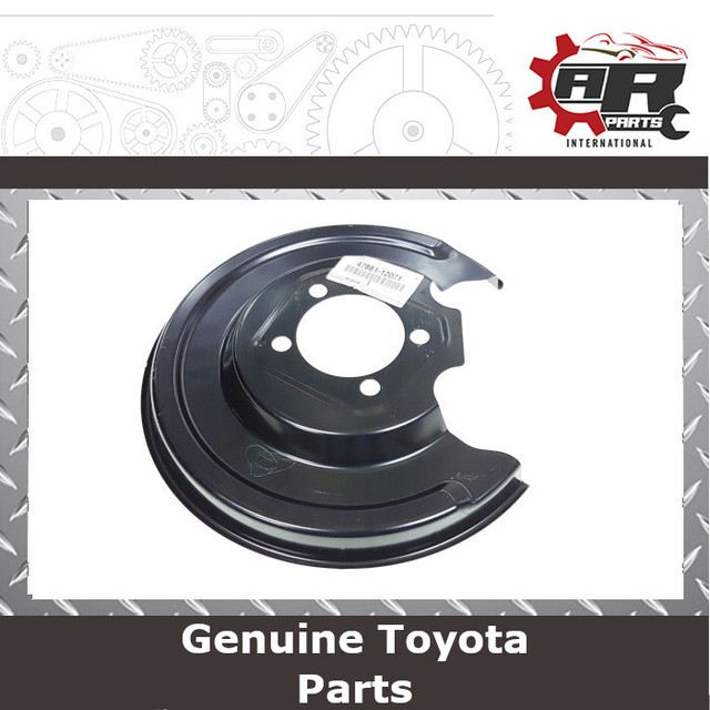 Genuine Toyota Prius Rear Brake Disc Dust Shield Cover Right OE