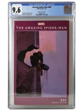 Amazing Spider #800 Variant CGC Graded 9.6 Moebius Cover Marvel Comics 2018
