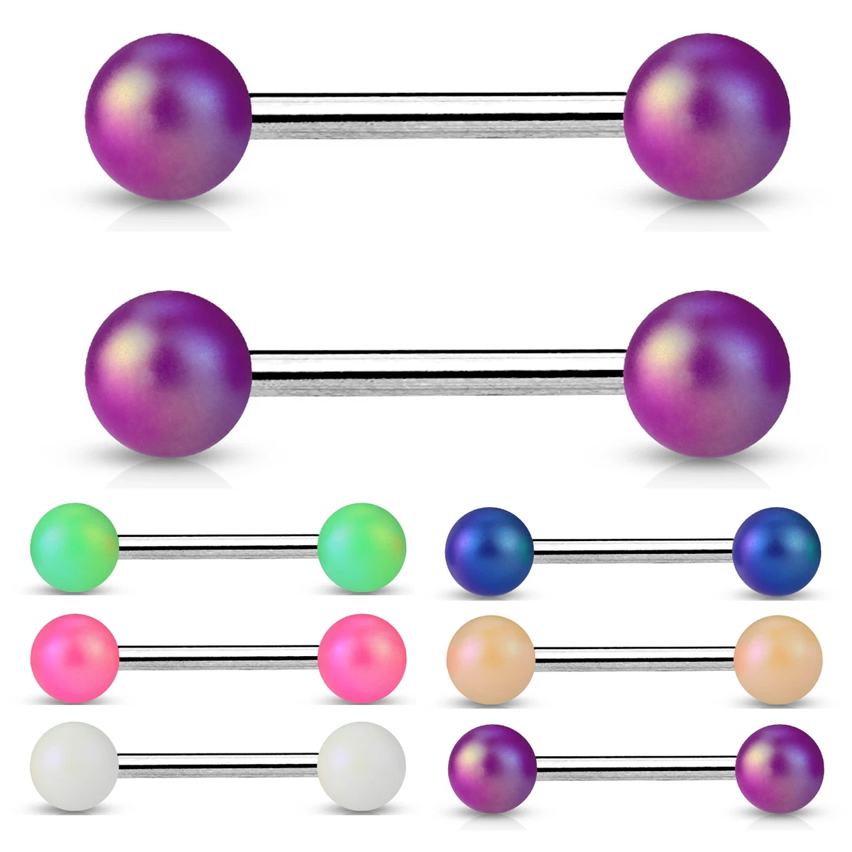 Matte nipple sale rings