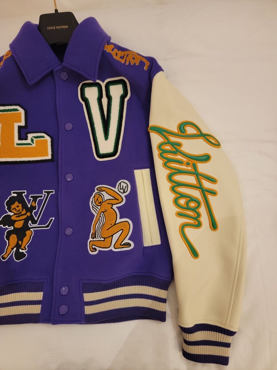 Louis Vuitton X Virgil Abloh Varsity Jacket - RockStar Jacket