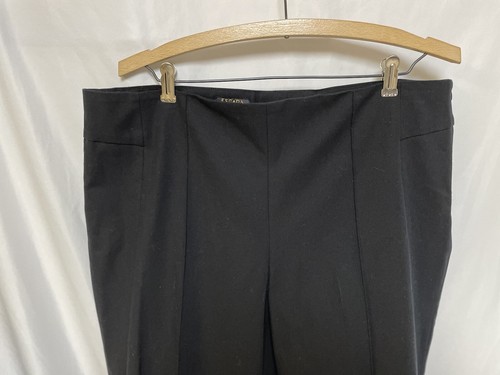 NEW Escada Pants Size 16 Euro Size 46 Black 38X29 Exclusively For Neiman Marcus - Picture 3 of 21