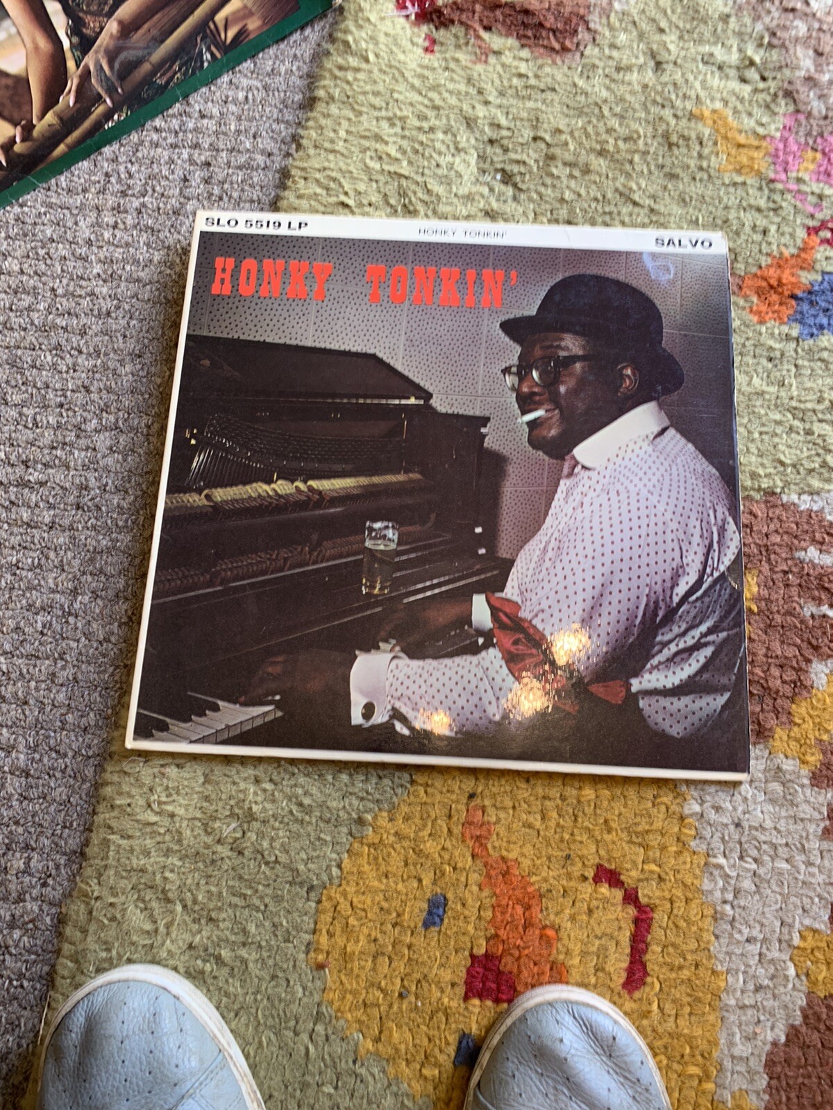 SAMUEL “HAMMERHANDS” JOHNSON/HONKY TONKIN' Vinyl LP Plays Nicely Jazz Salvo 1st