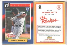 2014 Panini Donruss - The Rookies Mookie Betts #50 Rookie Card LA Dodgers