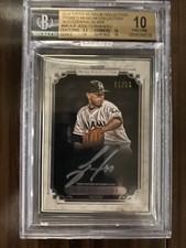 Jose Fernandez 2014 Topps Museum Auto Beckett Pristine 10