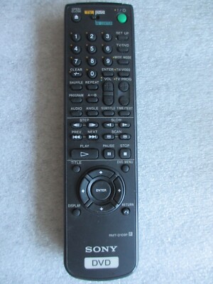 100% geprüft Original Sony Fernbedienung RMT-D109P AV System Video DVD TV