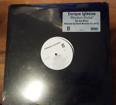 Enrique Iglesias    Rhythm Divine 12'' Vinyl David Morales and Lord G. Mixes new