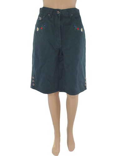 hammerschmid bermuda jeans alto tirolese donna verde taglia it 42 w 28 |  eBay
