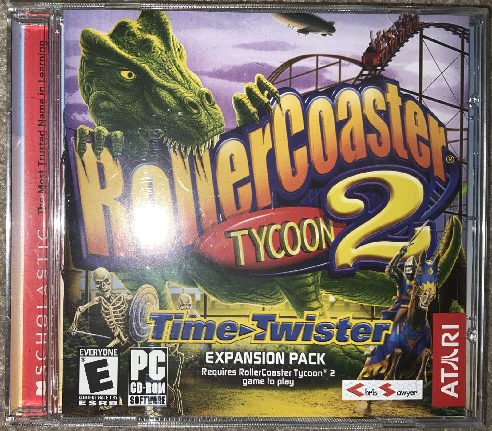 Atari - Rollercoaster Tycoon 2 Time Twister Expansion Pack Large for sale  online