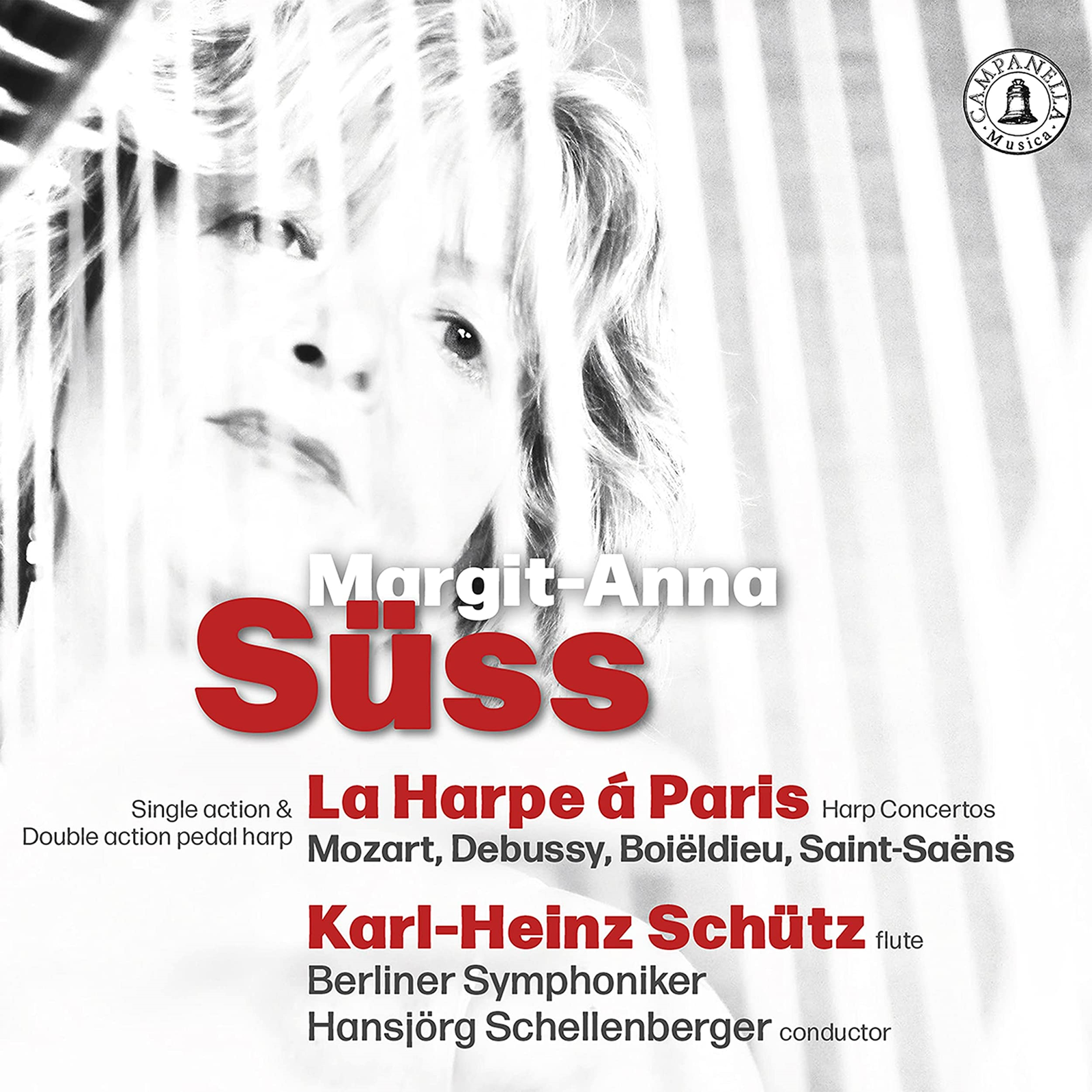 7024789 Audio Cd Margit-Anna Suss - La Harpe A Paris