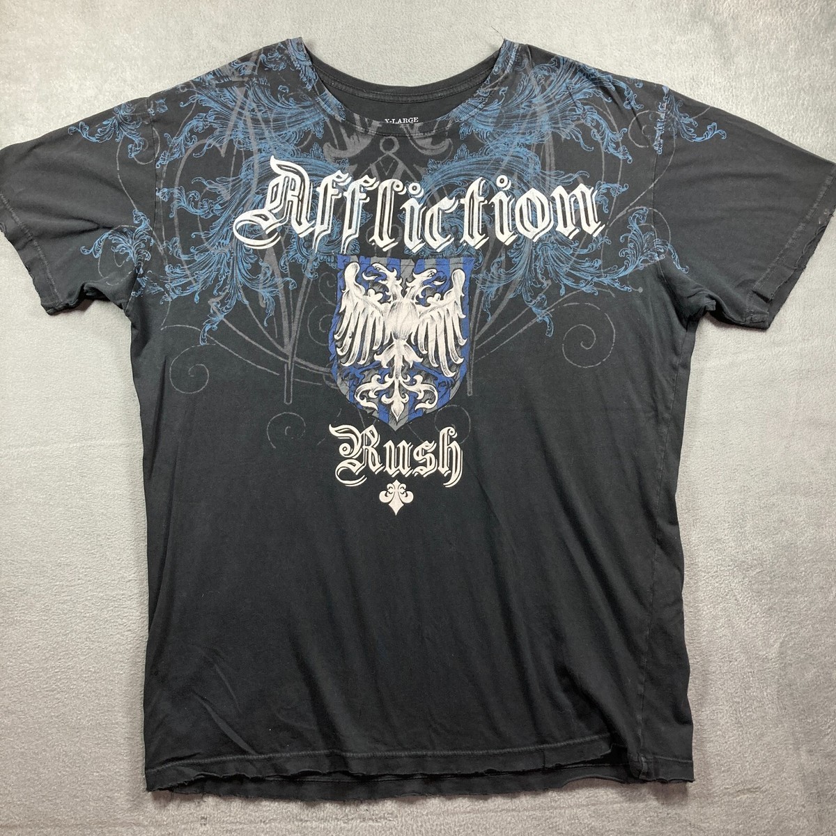 Affliction Rush by George St Pierre Signature Series Black T-Shirt 