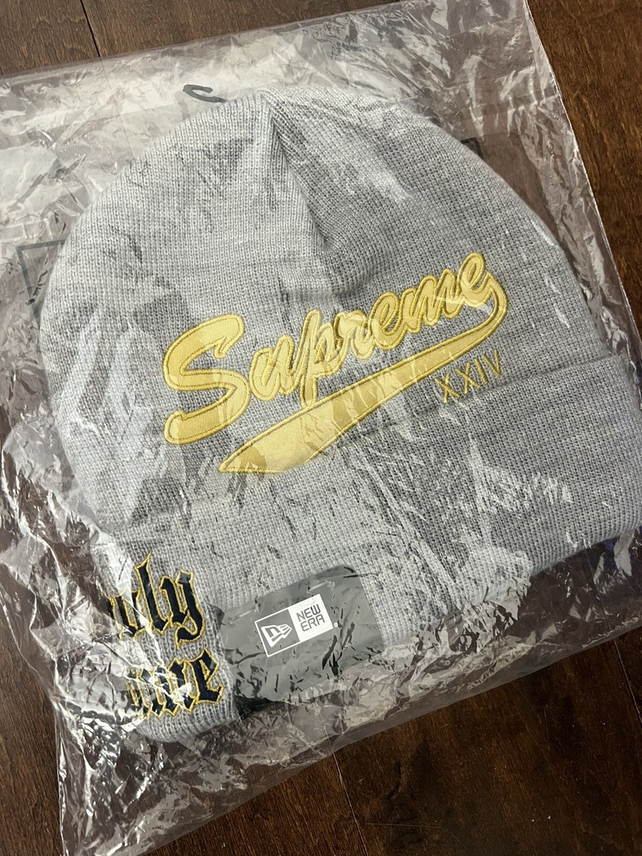 Supreme New Era® Salvation Beanie Supreme New Era Salvation Beanie (SS24) - $40