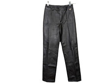 Motor Harley Davidson black leather pants sz 4