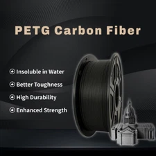 1KG Carbon Fiber Filament 1.75mm,ABS Carbon Fiber,PETG Carbon Fiber,3D Printers