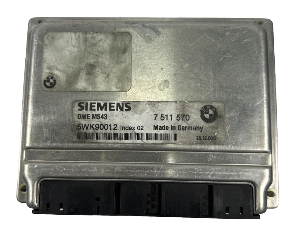 2001 BMW 525i Engine Control Module 7511570 - Image 2 of 4