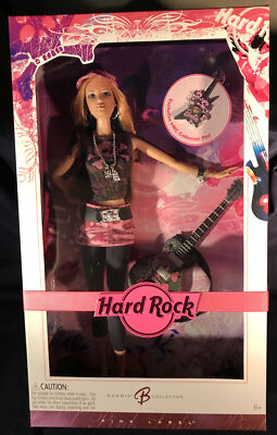 HARD ROCK CAFE BLONDE BARBIE #4 IN SERIES~ NRF MINT BOX~EXCLUSIVE