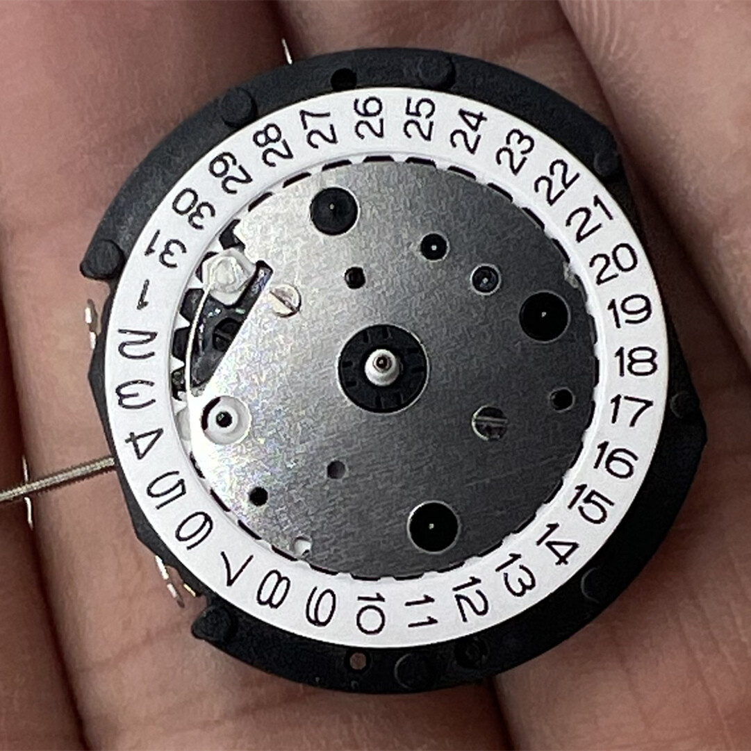 LD57 Quartz Movement Watch Repair Parts with Small Seconds at 6, 9, or 12-image