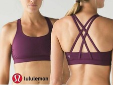 lululemon Women's Energy Bra-Yoga Running Top Tank- Brand New, Colour: MARV