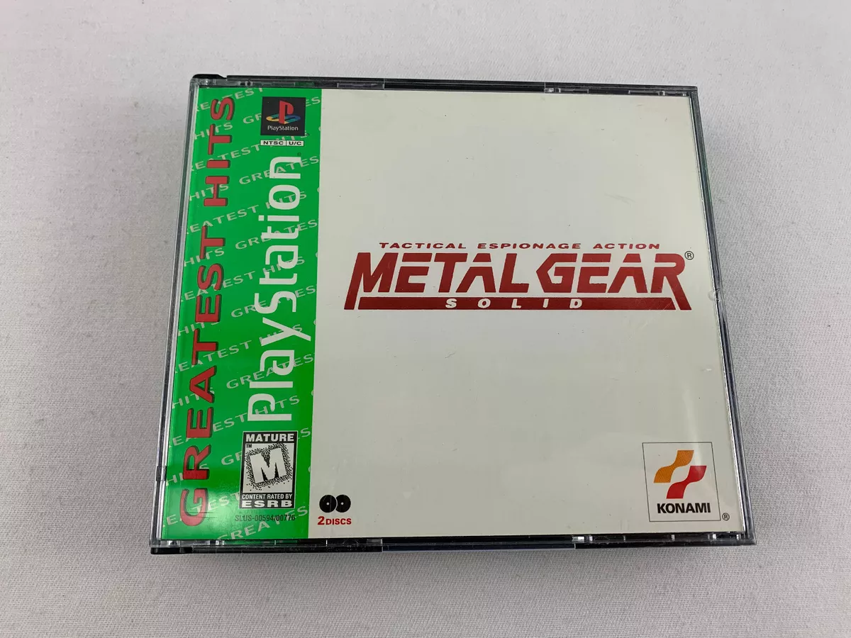 Playstation 1 (PS1) Console Bundle: Metal Gear Solid - Retro vGames