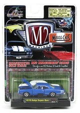 M2 Machines DETROIT-MUSCLE RELEASE 1 Blue 1970 Dodge Super Bee NIP 