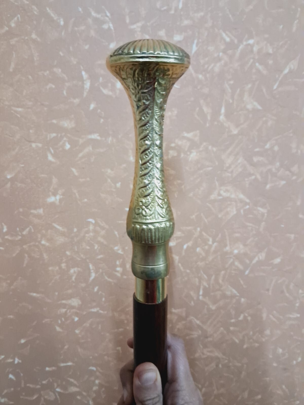 Long Designer Solid Brass Head Walking stick Anti… - image 11