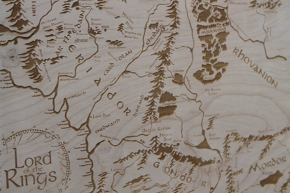 wooden wall art, wooden map, wood engraving, wood burning