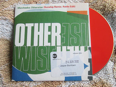 Morcheeba   Otherwise (Sunship Remix. Radio Edit) SAM00650 Promo CD Single