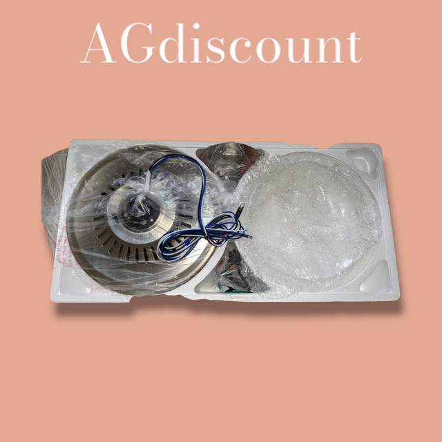 Home Decorators Collection DAYLESFORD 52" LED Brushed Nickel Ceiling