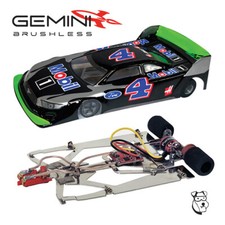  383DZ11 - 1/24 GEMINI Brushless RTR Slot Car 3000Kv PARMA Motor - Mobile 1 4