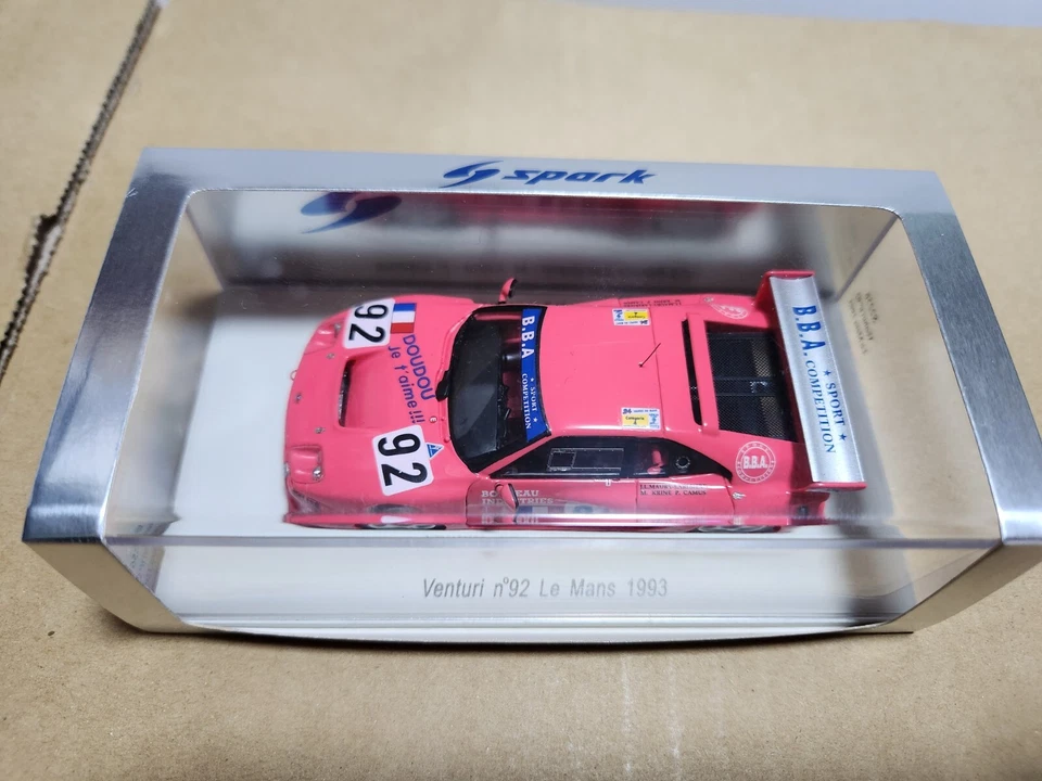 SPARK S2256  VENTURI  #92  LE MANS  1993  1/43 - Image 2 of 4