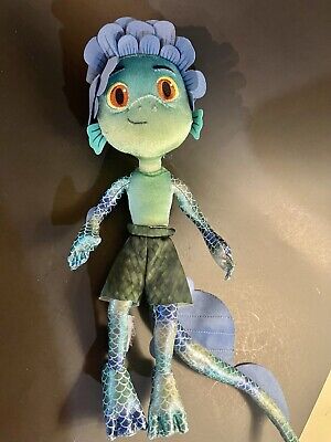 Disney’s Lucca Pixar Luca Paguro Sea Monster Soft Stuffed Doll Toy  Authentic 12”