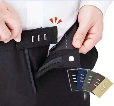 Waist Band Extender Hook Trouser Suit Jeans Expander Maternity Skirt Expander