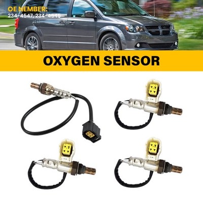 4X Oxygen O2 Sensors Up+Downstream For Dodge Journey Avenger Challenger 3.6L EK