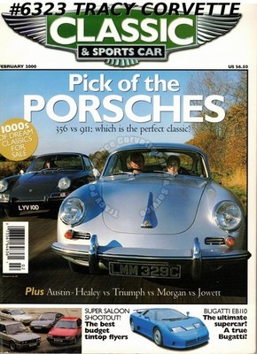 February 2000 Classic & Sports Car Bugatti EB110 Tour De Espana BMC 1800/2200
