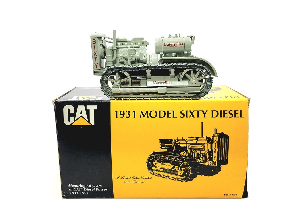 Caterpillar Cat 1931 Model Sixty Diesel Crawler - Conrad 1:25