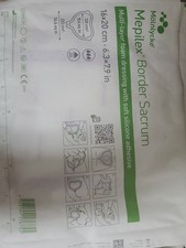 24 Mepilex 6.3 x 7.9 in Border Sacrum Self-Adherent Foam Dressing - 282055