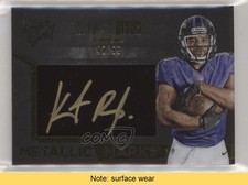 2016 Panini Black Gold Metallic Marks 42/99 Kenneth Dixon #MM19 Auto READ 2s1