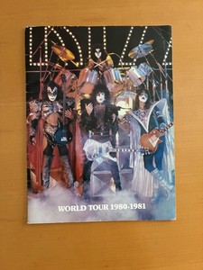 KISS⚡️RARE 1980 UNMASKED TOUR BOOK-AUCOIN NICE ! 