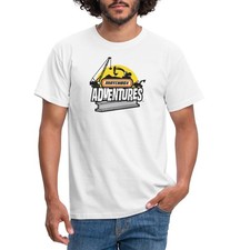 Matchbox™ Adventures Design Mit Kran Und Bagger Männer T-Shirt